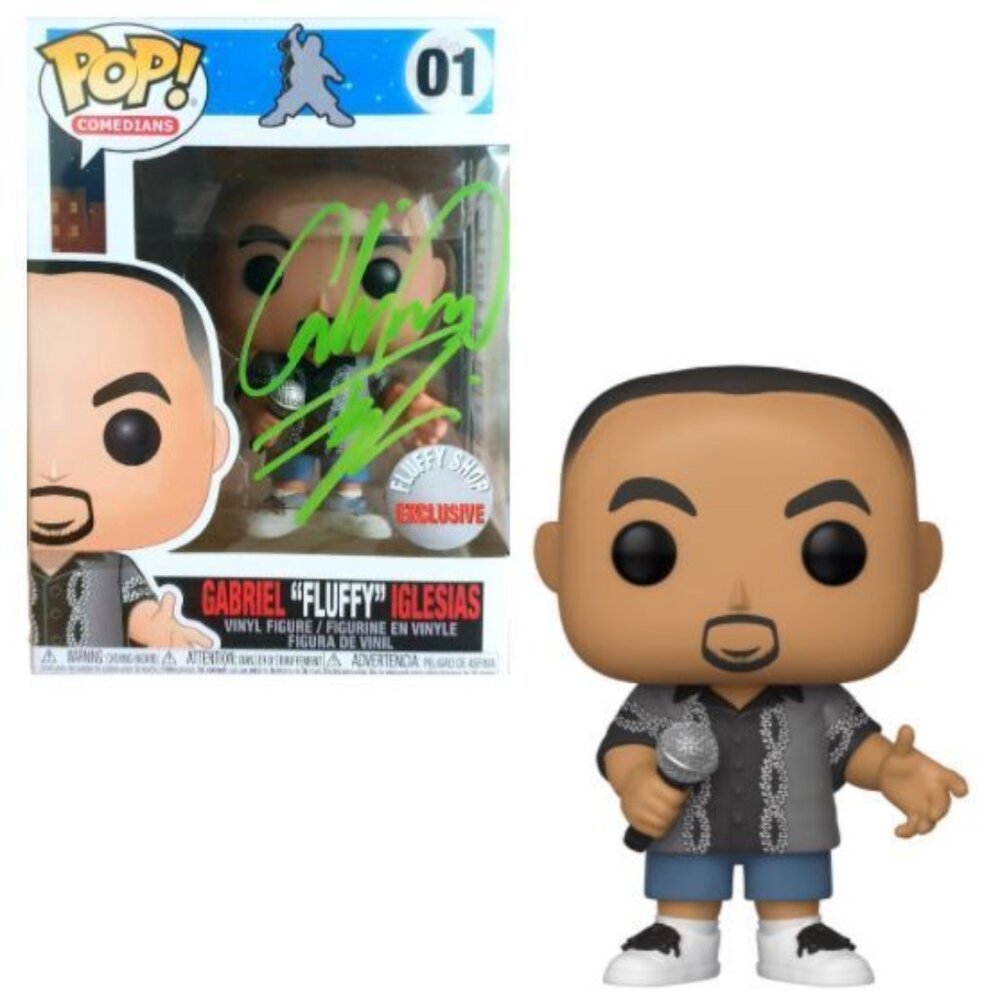 Funko Pop! Gabriel "Fluffy" Iglesias Autographed by Gabriel Iglesias #01